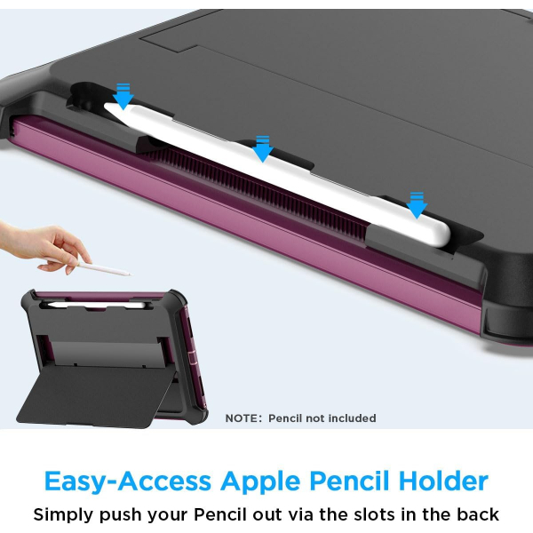 AlCase Apple iPad A16 Standl Klf (11 in)-Purple 