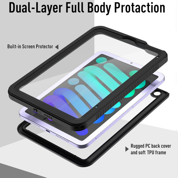 AlCase iPad Mini 6/7 Su Geirmez Klf 