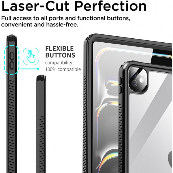 AlCase iPad Pro M4 Su Geirmez Klf (11 in)