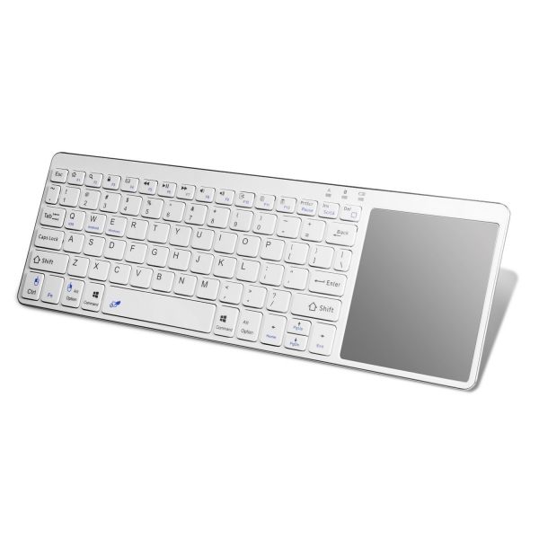 Alitoo Bluetooth Touchpad Klavye (White)