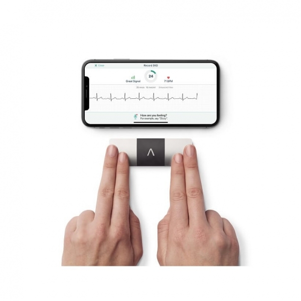 AliveCor KardiaMobile 6L Akll Mini EKG Kardiyo Cihaz