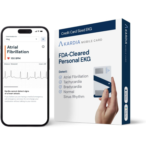 AliveCor KardiaMobile Card Ak�ll� EKG Kardiyo Cihaz�