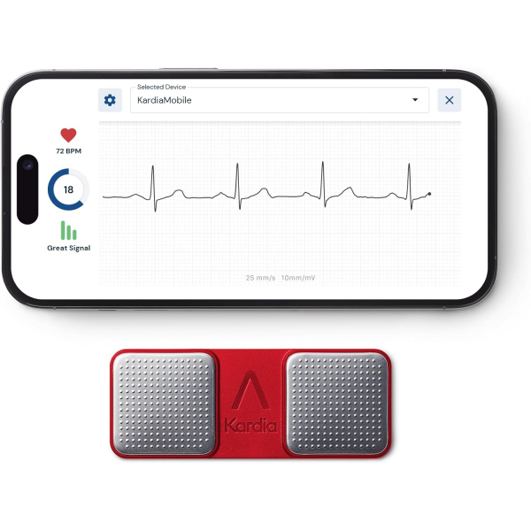 Alivecor Akll Mini EKG Kardiyo Cihaz-Red
