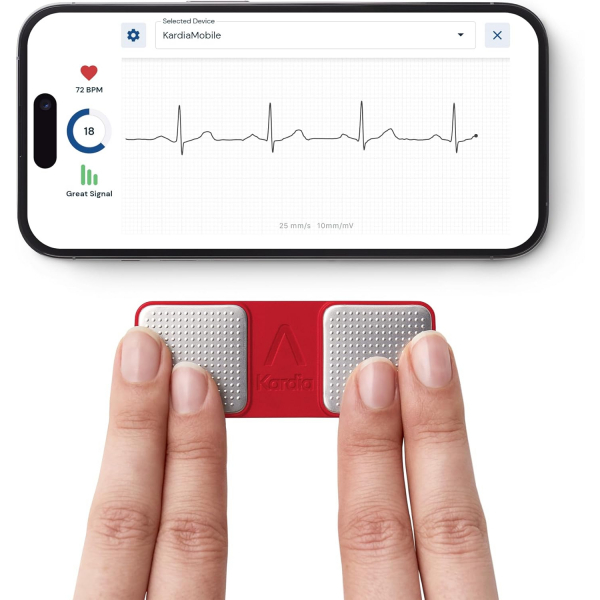 Alivecor Akll Mini EKG Kardiyo Cihaz-Red
