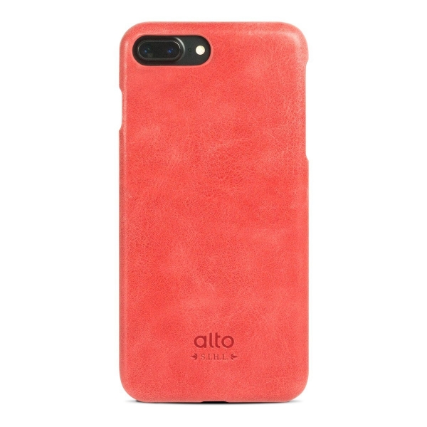 Alto iPhone 8 Plus Deri Klf-Coral