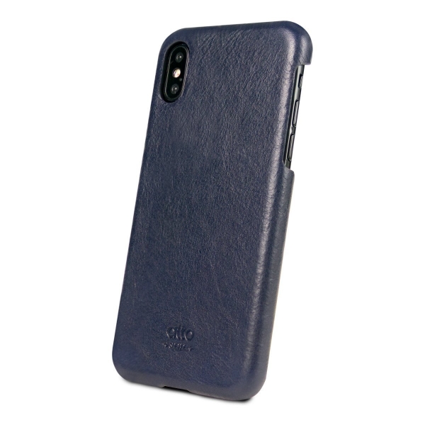 Alto iPhone X Deri Klf-Navy