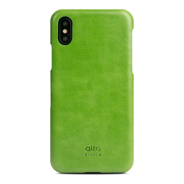 Alto iPhone X Deri Klf-Lime