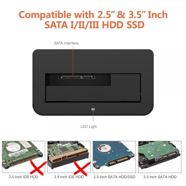 Alxum SATA I/II/III HDD SSD in Balant Cihaz