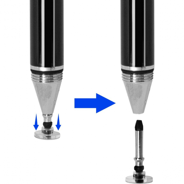AmPen 2'si 1 Arada Hassas Disk U�lu Stylus Kalem
