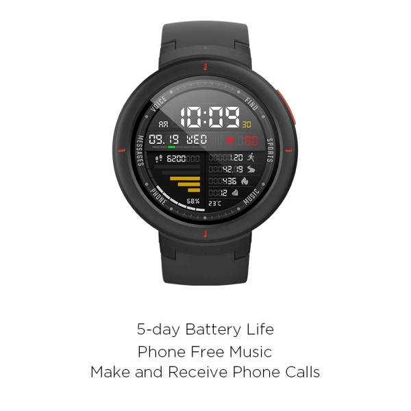 Amazfit Verge Akll Saat-Black