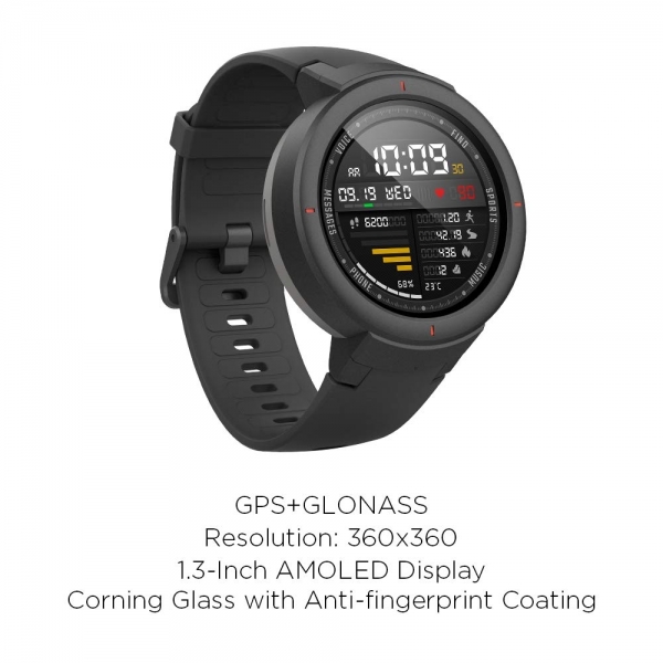 Amazfit Verge Akll Saat-Black