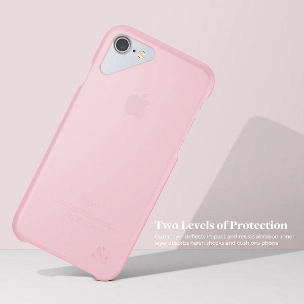 Amber And Ash Apple iPhone 7 FW Seri Klf-Rose Quartz