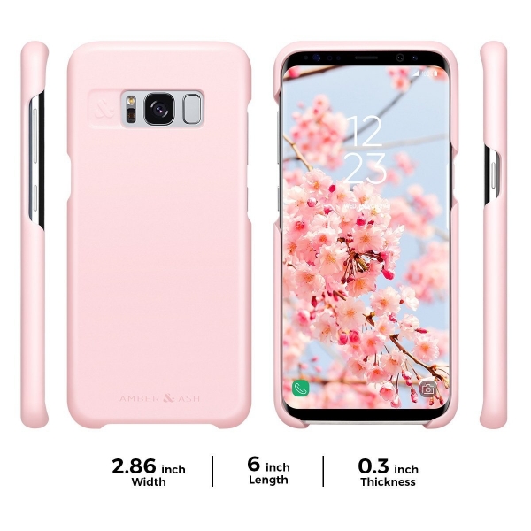 Amber And Ash Samsung Galaxy S8 Klf-Rose Quartz