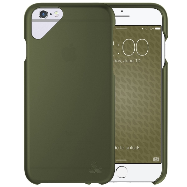 Amber And Ash iPhone 6/6S FW Seri Klf-Olive Moss