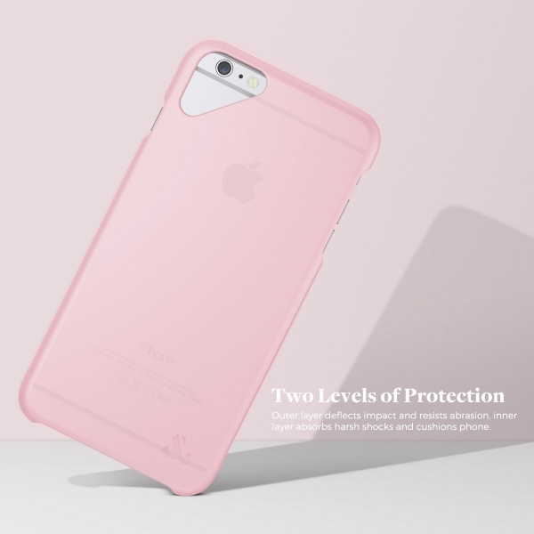 Amber And Ash iPhone 6 Plus/6S Plus FW Seri Klf-Rose Quartz