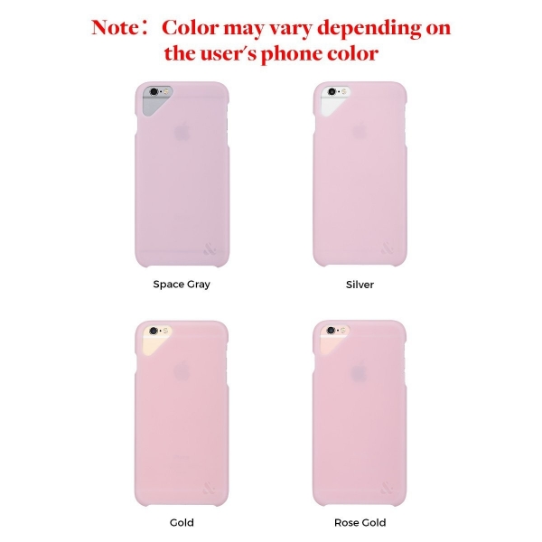 Amber And Ash iPhone 6 Plus/6S Plus FW Seri Klf-Rose Quartz