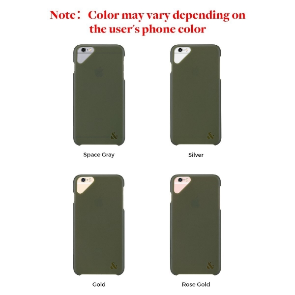 Amber And Ash iPhone 6 Plus/6S Plus FW Seri Klf-Olive Moss