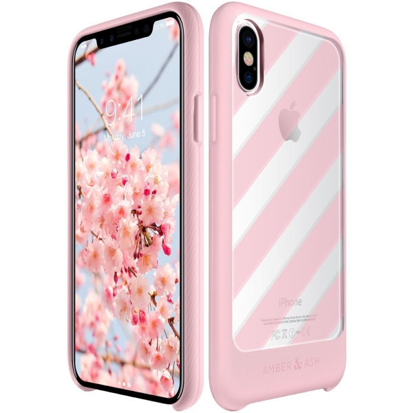 Amber And Ash iPhone X Klf-Rose Quartz