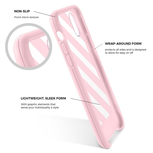 Amber And Ash iPhone X Klf-Rose Quartz