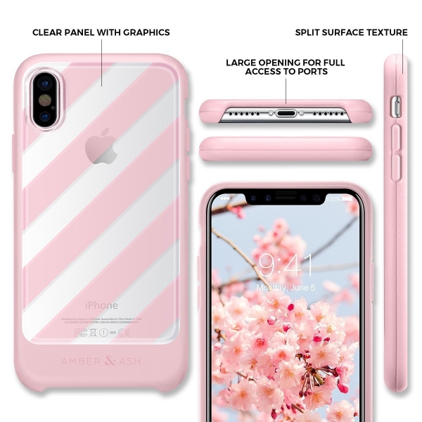 Amber And Ash iPhone X Klf-Rose Quartz