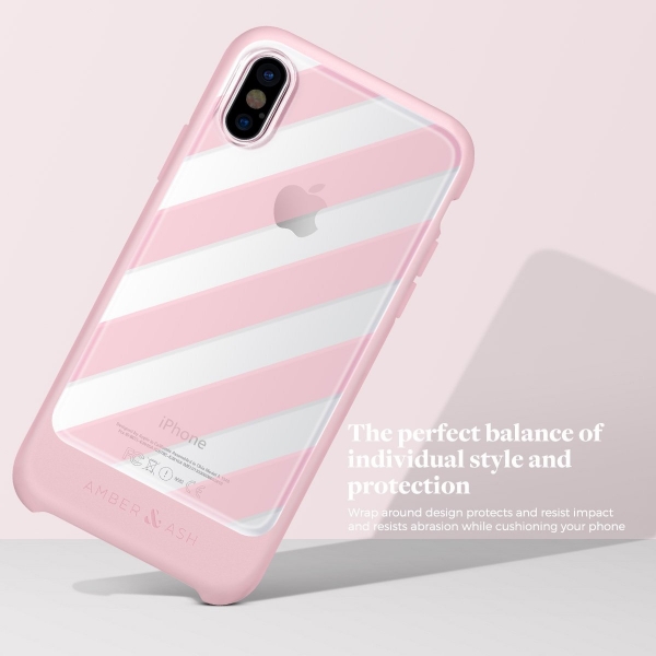 Amber And Ash iPhone X Klf-Rose Quartz