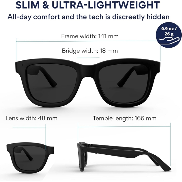 Ampere Dusk Lite Akll Gne Gzl (Black)