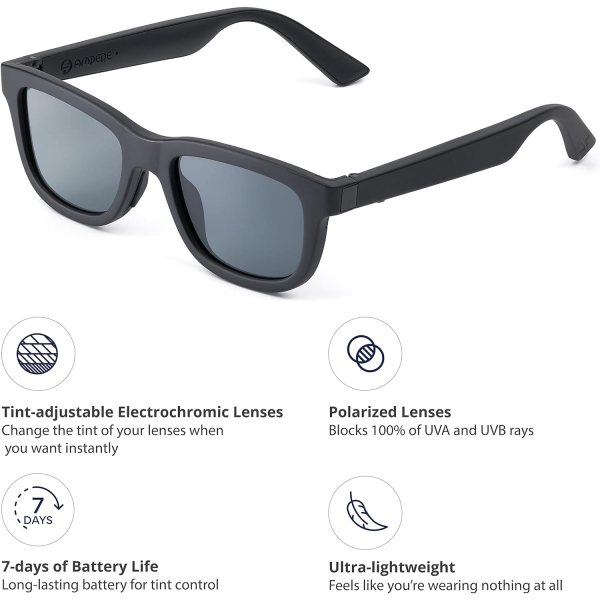Ampere Dusk Lite Akll Gne Gzl (Black)