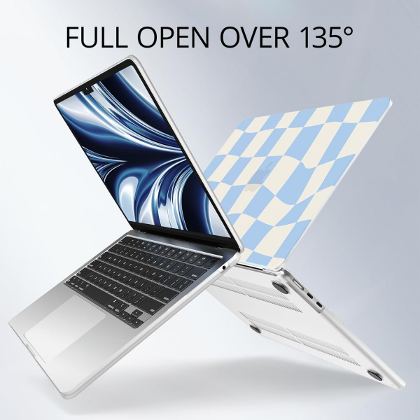 Anban MacBook Air M4/M3 Uyumlu Klf (13 in)-Blue