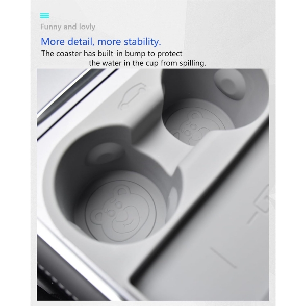 Annymall Tesla Model 3/Y Uyumlu Silikon Bardak Tutucu