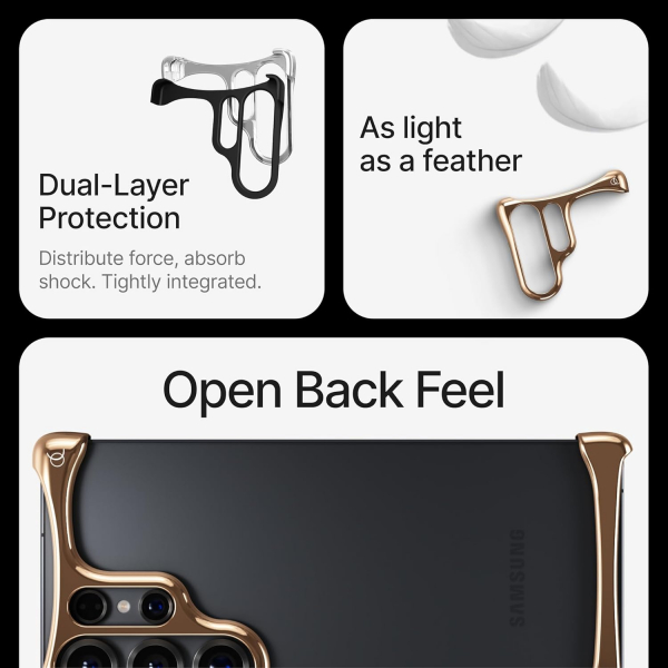 Arc Pulse Samsung Galaxy S25 Ultra Klf-Rose Bronze 