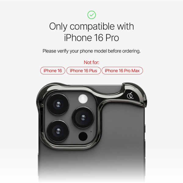 Arc Pulse Apple iPhone 16 Pro Klf-Graphite