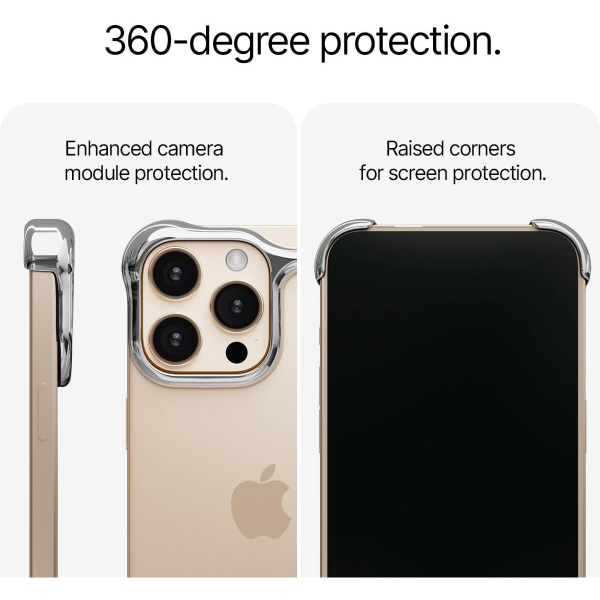 Arc Pulse Apple iPhone 16 Pro Max Klf-Silver