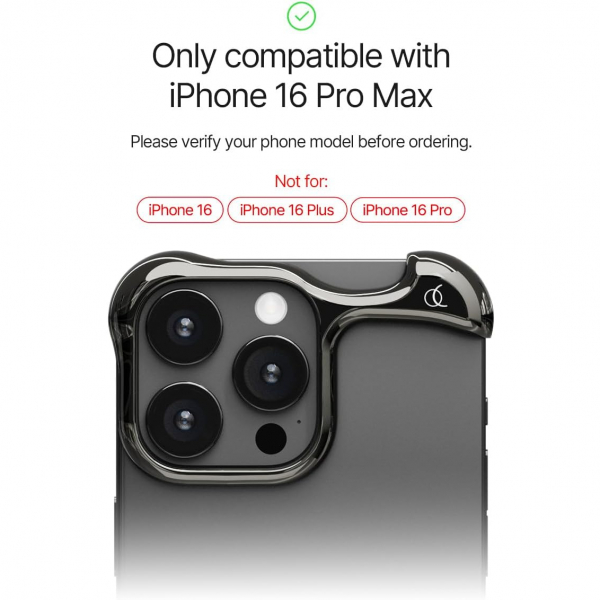 Arc Pulse Apple iPhone 16 Pro Max K�l�f-Graphite