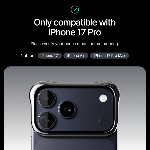 Arc Pulse Apple iPhone 17 Pro K�l�f-Graphite