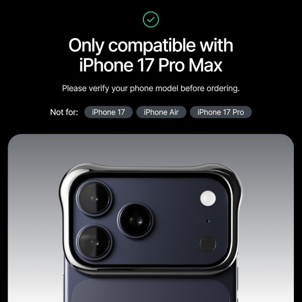 Arc Pulse Apple iPhone 17 Pro Max K�l�f-Graphite