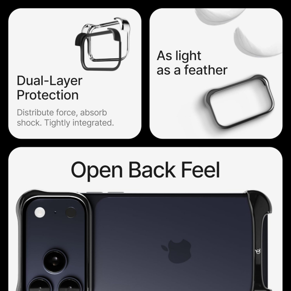 Arc Pulse Apple iPhone 17 Pro Max K�l�f-Graphite