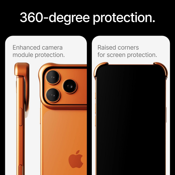 Arc Pulse Apple iPhone 17 Pro Max K�l�f-Matte Orange