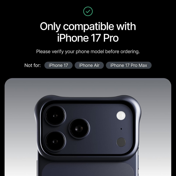 Arc Pulse Apple iPhone 17 Pro Max K�l�f-Matte Blue