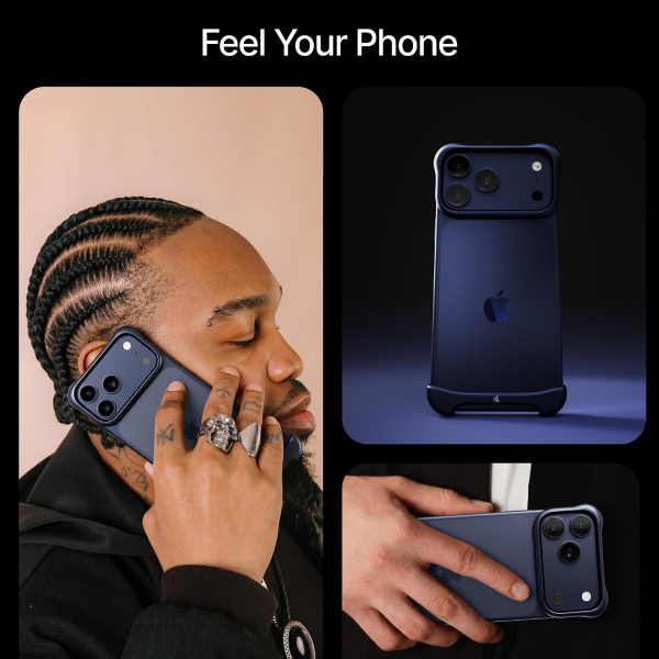 Arc Pulse Apple iPhone 17 Pro Max K�l�f-Matte Blue