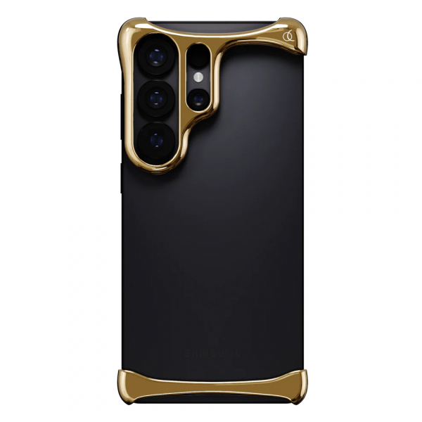 Arc Pulse Samsung Galaxy S26 Ultra Bumper K�l�f-Gold