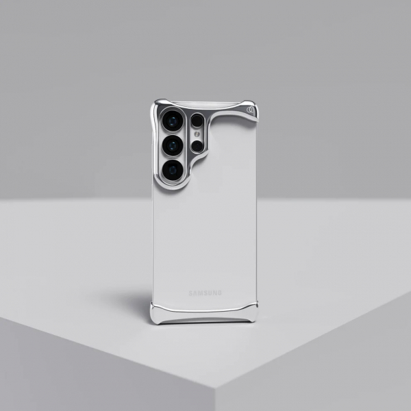 Arc Pulse Samsung Galaxy S26 Ultra Bumper K�l�f-Silver