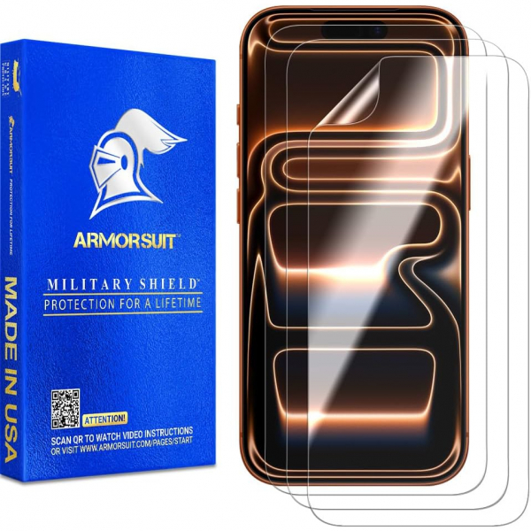 ArmorSuit iPhone 17 Pro Max Ekran Koruyucu (3 Adet)