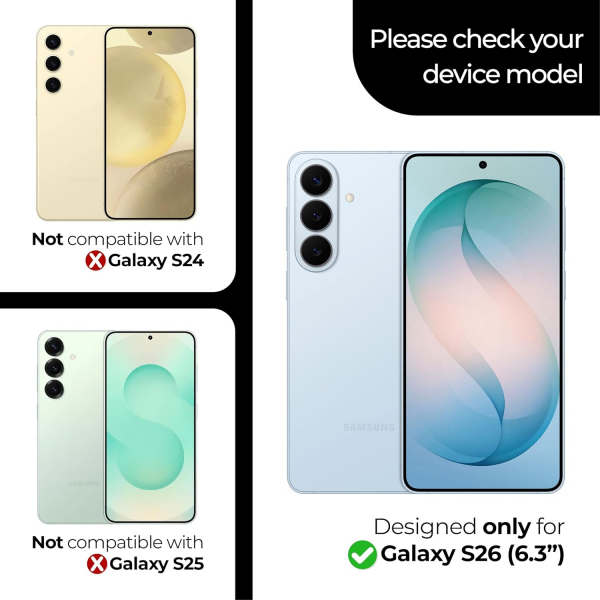 ArmorSuit Galaxy S26 HD �effaf Ekran Koruyucu (3 Adet)