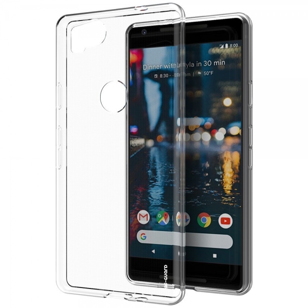 As-Guard Google Pixel 2 Silikon Klf-Clear