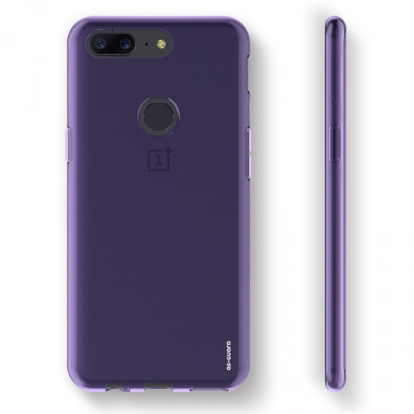 As-Guard OnePlus 5T Soft Silikon Klf-Purple