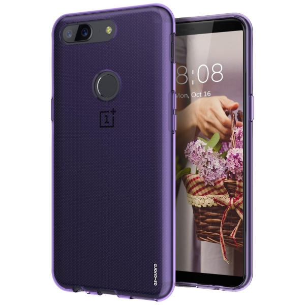 As-Guard OnePlus 5T Soft Silikon Klf-Purple