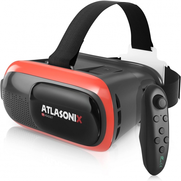 Atlasonix Telefon in VR 3D Gzlk (Krmz)