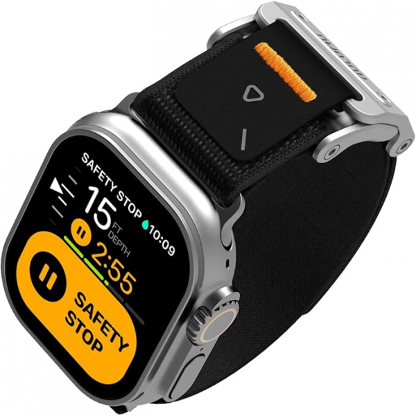 Aulumu A11 Apple Watch Ultra 1/2.Nesil Kay-Silver Black 