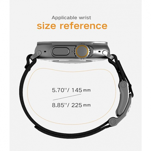 Aulumu A11 Apple Watch Ultra 1/2.Nesil Kay-Green