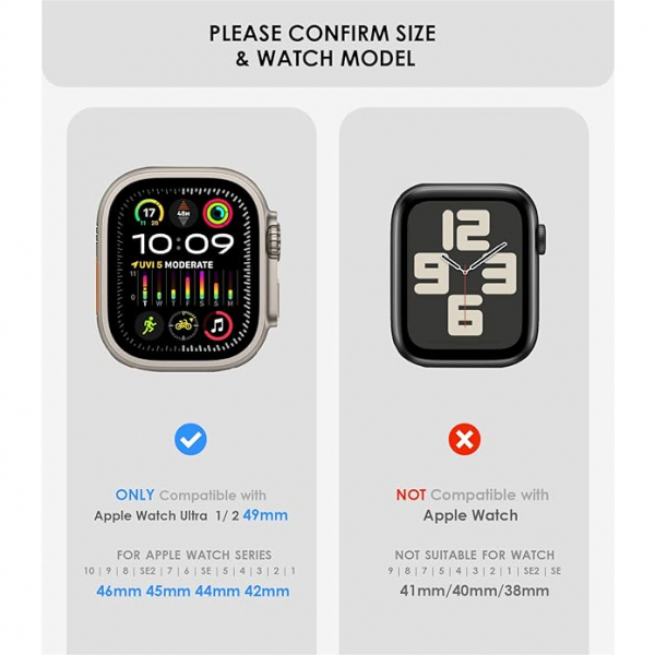 Aulumu A11 Apple Watch Ultra 1/2.Nesil Kay-Green